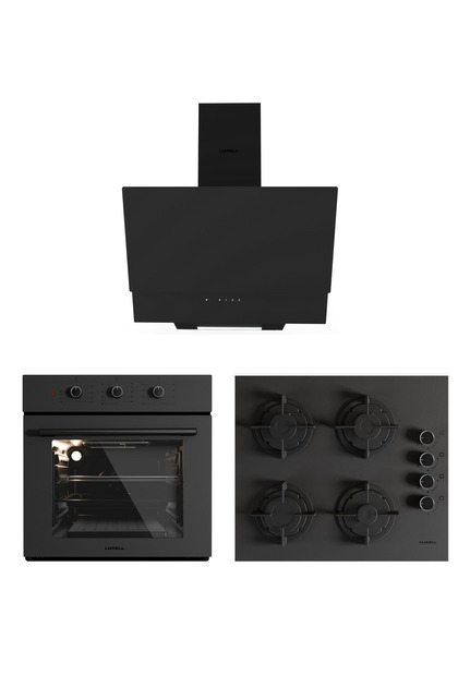 Prime Glass Ankastre Set (B66-SF3) - (LX-40TAHDF) - (DA6-835)