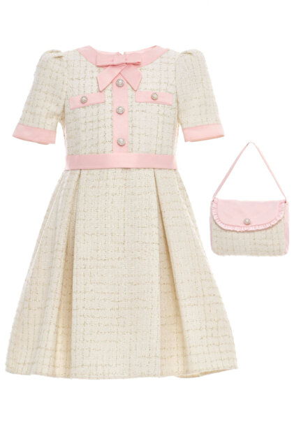 tweed graduation dress Endless Rose main image 1