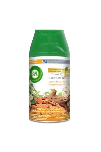 Rezervă odorizant automat Freshmatic, lemn santal & vanilie, 250 ml
