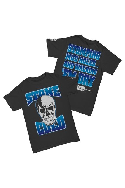 Stone Cold Austin 3:16 Printed Cotton T-Shirt