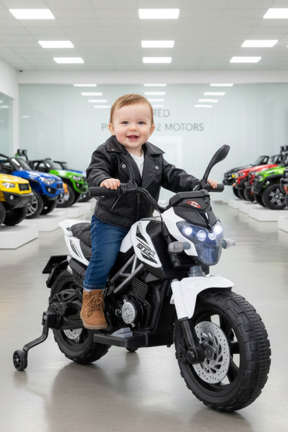 Bebeck Motocross Cross Akülü Motor Akülü Araba Yeni Seri Babyhope
