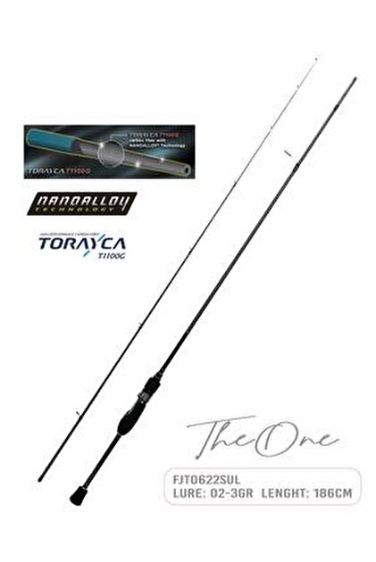 Fujin TheOne 186cm 04-5gr LRF Kamışı 622UL - Fiyatı, Yorumları