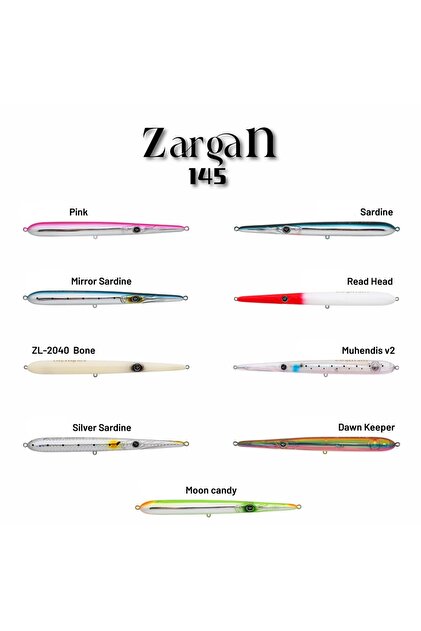 Zargan 145mm 16gr Su Üstü Maket Yem