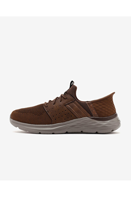 ネギすけ Skechers SLİP-İNS RF: GARNER - NEWİCK Erkek Kahverengi Günlük