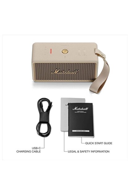 Marshall Middleton II Bluetooth Hoparlör, Cream - Fiyatı, Yorumları