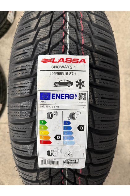 / 195/55R16 (SNOWAYS 4) 2025 KIŞ LASTİĞİ (1 adet fiyatıdır. En az 2 adet verilmektedir.)