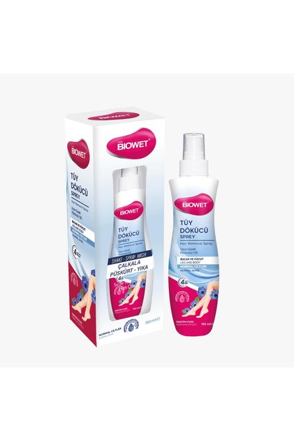 Spray de depilare pentru par normal, fara gaz 150 ml