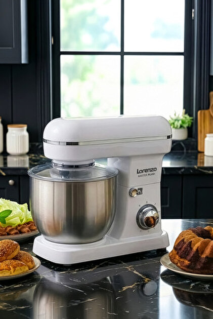 Lorenzo Multichef Stand Mixer 3in1 Hamur Yoğurma Blender Et Kıyma