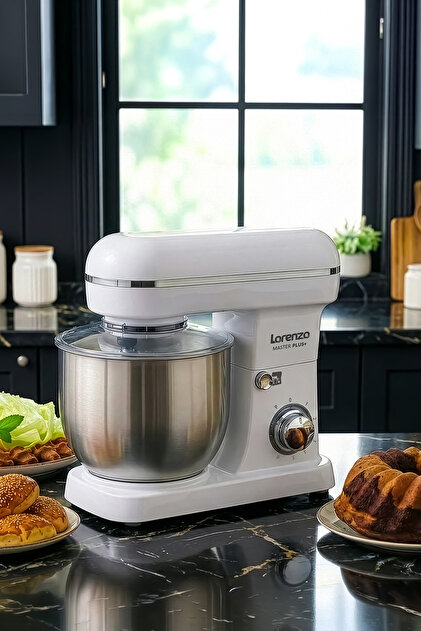 Lorenzo Multichef Stand Mixer 3in1 Hamur Yoğurma Blender Et Kıyma