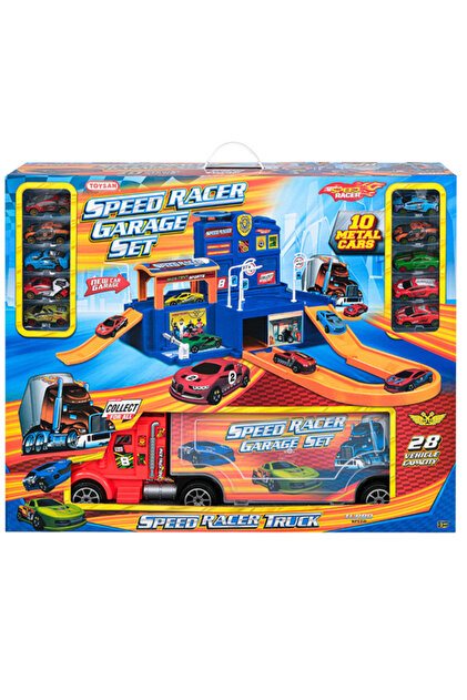 Toysan Speed Racer Garaj ve 10 Araba Seti - Fiyatı, Yorumları