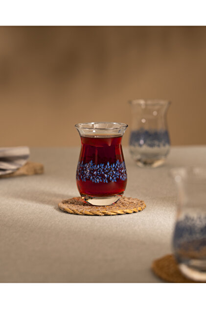 茶 KOU Madame Coco 1kbard0450139 Lela 6'lı Çay Bardağı 168 Ml, Medium