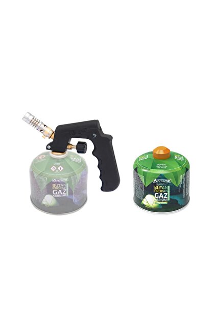 Orcamp Siboplu Plastik Tutma Saplı Pürmüz Ve 230 Gram Gaz Kartuş