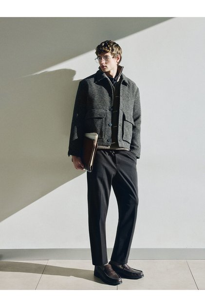 Vizyon New Season Standard Fit Men's Cashmere Coat