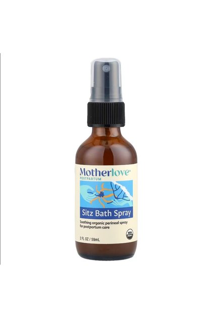 Motherlove Sitz Bath Spray 59 مل - بخاخ عشبي للمنطقة الحساسة بعد الولادة مع خلاصة الويتش هازل