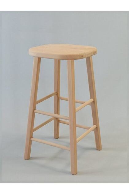 70cm Ahşap Bar Taburesi