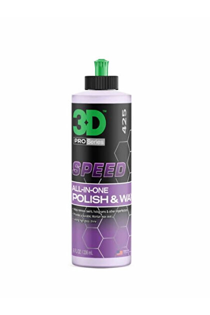 3D One Hybrid Çizik Alma - Hare Giderme - Parlatma Üçü Bir Arada