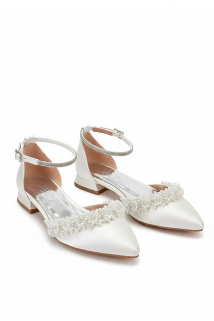 Pearl Ballerina Wedding Dress Wedding Evening Dress Shoes