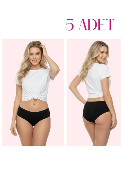 1006 Women's Mix 5-Piece Daily Bato Panties V16