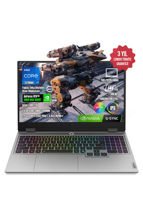 LENOVO LOQ 15IRX10 83JE00LFTR i7-13700HX 16GB DDR5 1TB SSD RTX5060