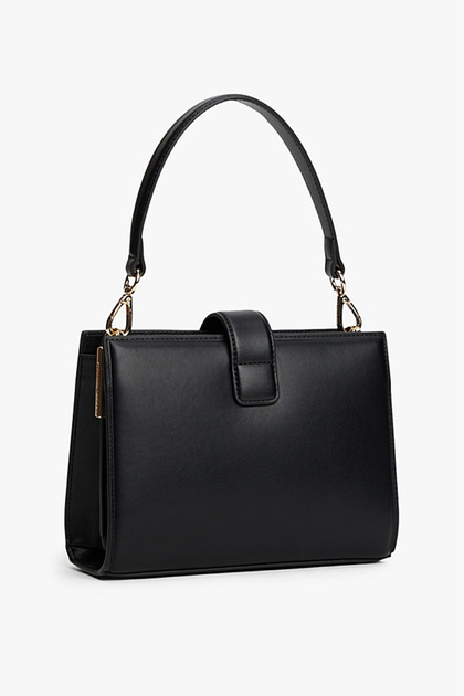 Tommy Hilfiger Kadın Heritage Mini Satchel Metal Toka ve Charm