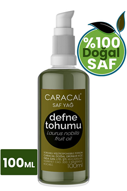 100 ml Doğal Saf Defne Tohumu (Tenhel) Yağı Laurus Nobilis Fruit Oil Geleneksel Kaynatma