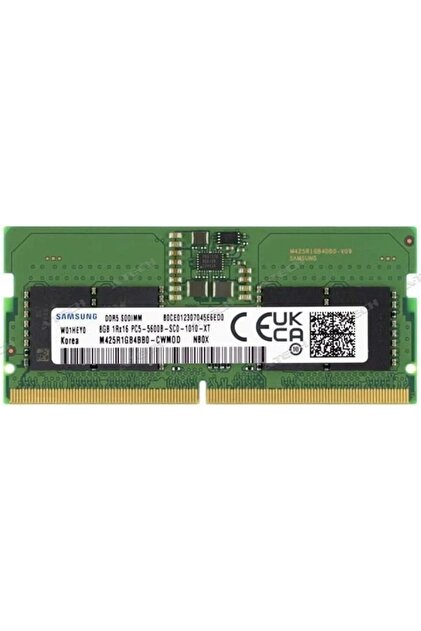 Samsung 8 GB Ddr5 5600 Mhz Sodımm Kutusuz Orijinal Notebook Ram