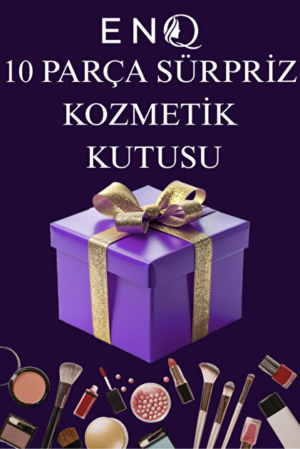 ENQ 10 Parça Kadınlara Özel Farklı Ürünler Süpriz Kozmetik ve