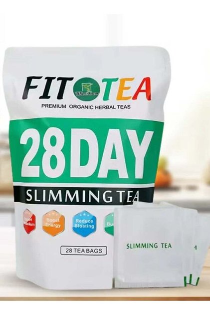 Fittea Fit Tea 28 Day Slimming Tea – Organic Herbal Detox Tea for Metabolism Boost, Reduced Bloati