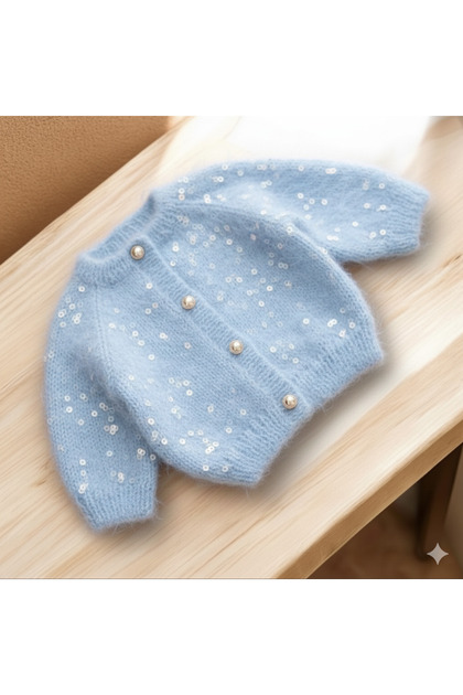 Hand Knitted Baby Jacket