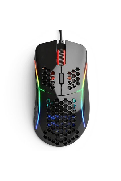Model D GD-GBLACK 12000 DPI 6 Tuş RGB Optik Parlak Siyah Kablolu Gaming (Oyuncu) Mouse