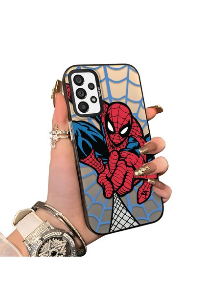 Popular Spiderman Silicone Protective Phone Case Compatible with Samsung Galaxy A73
