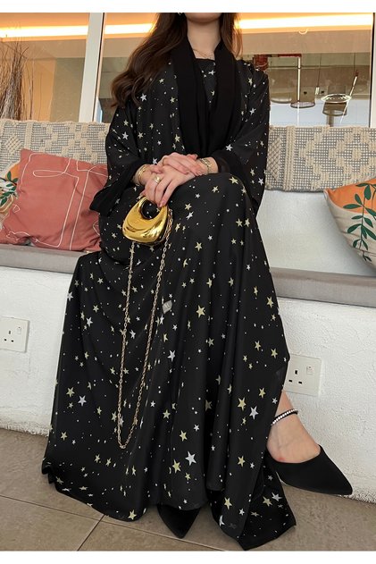 Summer Abaya with Double Japanese Chiffon