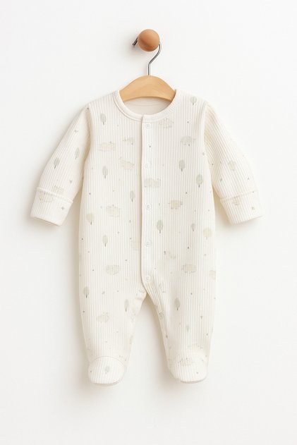 Organic Baby Romper with Booties - Always Dream