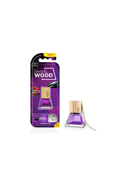 Car Air Freshener Crystal Wood Wild Fruit Scent - 7ml
