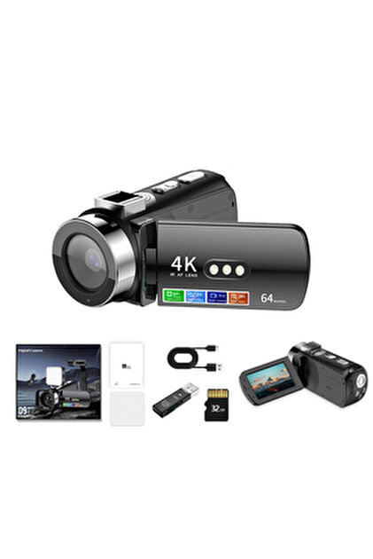 DVC Digital Video Camera(機種名不明) DV Kamera, HD Dijital Kamera 16X Dijital Zoom 100‑240V 48MP CMOS