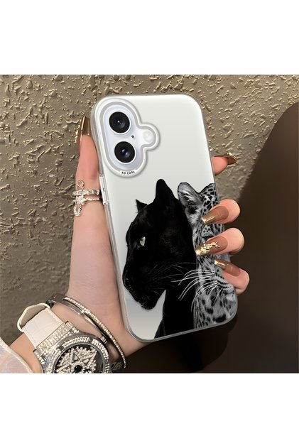 iPhone 16 Compatible Case Hard Shell Anti Fall Phone Case Tiger