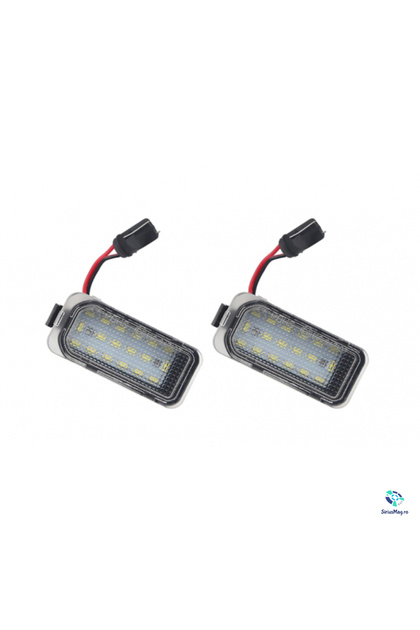 Set 2 Lampi Iluminare Numar LED pentru Fiesta Focus