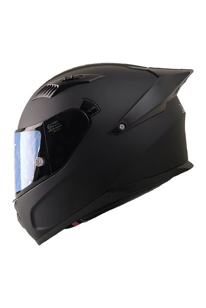 FAZER FX-211X MAT SİYAH KASK KAPALI MODEL RENKLİ CAMLI ( İÇ GÜNEŞ VİZÖRLÜ )