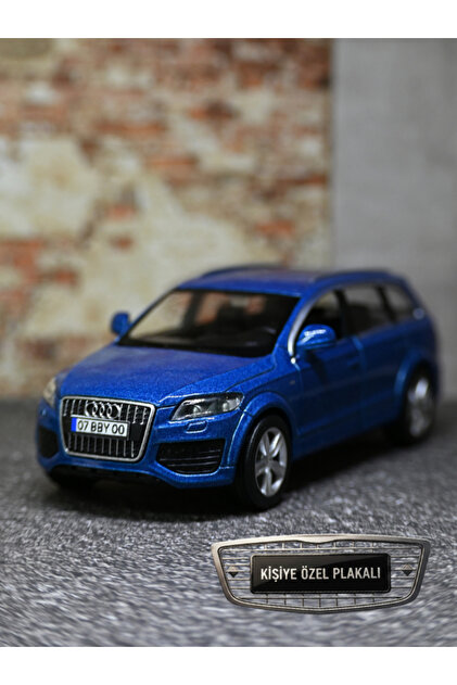 bebeym Audi Q7 Metal Araba - 1:32 Audi Q7 Oyuncak Araba - kişiye