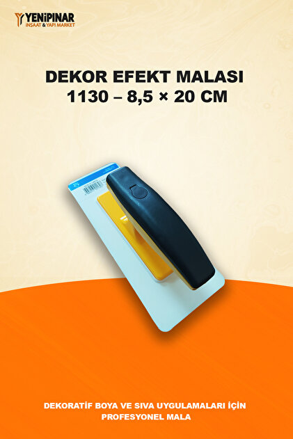 洋楽 dmz 12 mala Dekor Efekt Malası 1130 – 8,5 × 20 cm | Dekoratif Boya ve Sıva