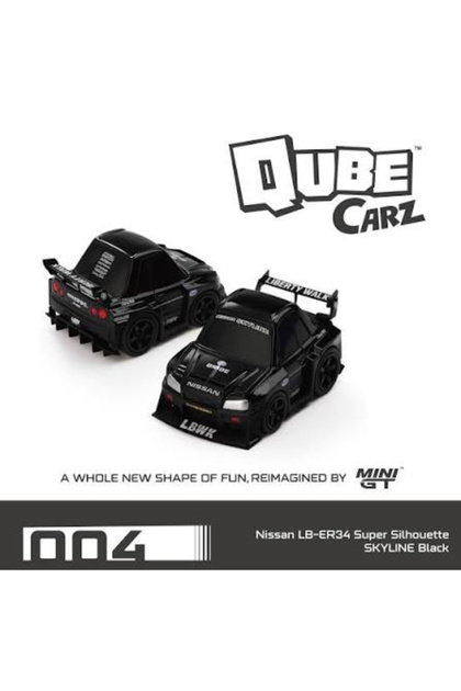 HOT WHEELS Mini GT - Qube Carz - Nissan LB☆WORKS Liberty Walk - 6