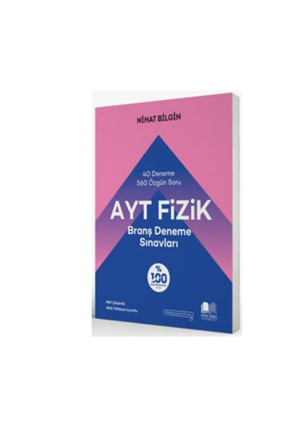 Nihat Bilgin Yayıncılık 2026 güncel basım nihat bilgin ayt fizik