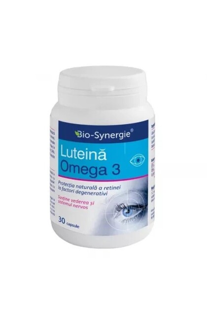 Luteină Omega 3, 30 capsule