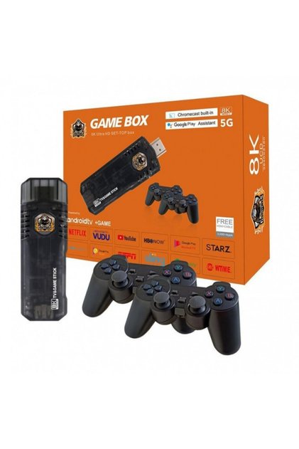 Game Box 8K Ultra HD Set-Top Box Android TV+Game