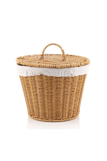 Mien-9T02 Rattan Oval Basket with Lid