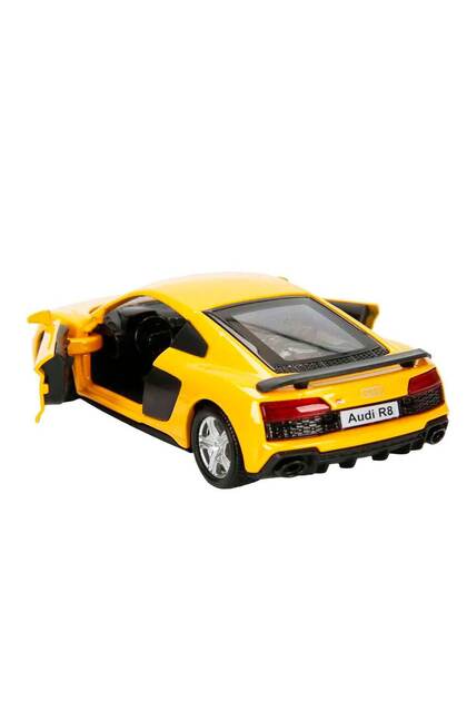 RMZ City 1:32 Avrupa Serisi Die Cast Çek Bırak Model Araba - Sarı