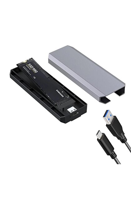 Alfais 4767 M.2 Nvme Ssd To Usb 3.0 Pci-e Express M-key Çevirici