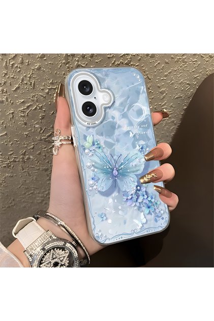 iPhone 16 Compatible Case Hard Shell Anti-Fall Phone Case Light Shadow
