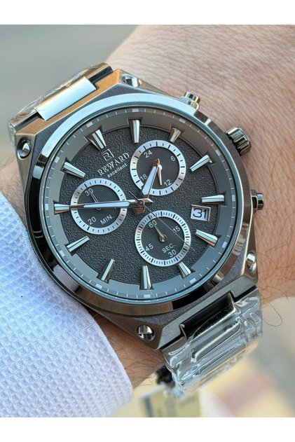 Inner Dial Functions Active Steel Band 5 Atm 2 Years Warranty Men's Wristwatch Ft.Gl.M07.3