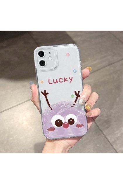 iPhone 12 Compatible Case Camera Protected Transparent Ultra Thin Silicone Cover